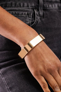 Boss Babe Basic - gold - Paparazzi bracelet