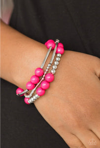 New Adventures - pink - Paparazzi bracelet