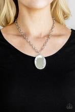 Load image into Gallery viewer, Light As Heir - White Rhinestone Necklace
