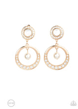 Load image into Gallery viewer, Regal Revel - gold - Paparazzi CLIP ON earrings
