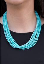 Load image into Gallery viewer, Wide Open Spaces Blue Necklace Set
