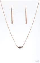 Load image into Gallery viewer, In-Flight Fashion - Copper - Feather Pendant
