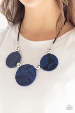 Viper Pit - Blue Necklace