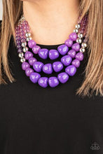 Load image into Gallery viewer, Forbidden Fruit - Purple Necklace
