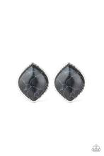 Load image into Gallery viewer, Marble Marvel - Black Earring
