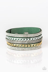Fashion Fiend Green Urban Bracelet