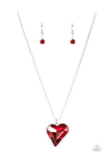 Load image into Gallery viewer, Lockdown My Heart - Red - Necklace
