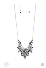 Load image into Gallery viewer, Leave it to LUXE - Silver Hematite Necklace - October 2020 Fashion Fix
